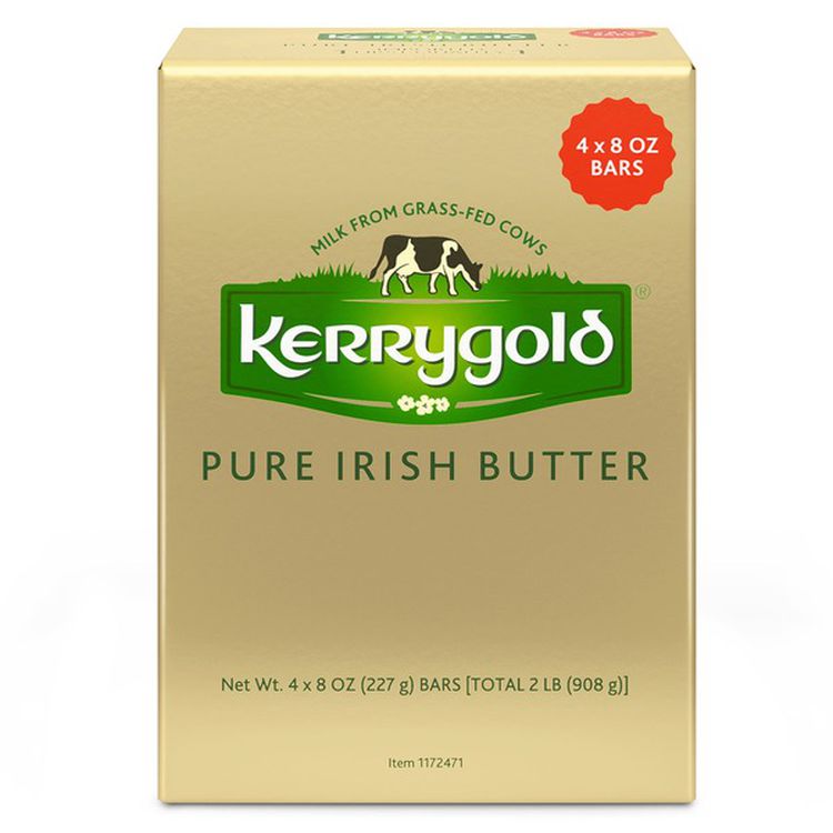 Butter Pure Irish Salted 4/8oz Mailed